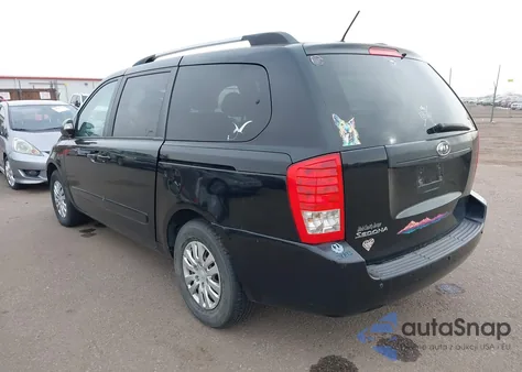 2012 Kia Sedona Lx z USA, uszkodzony, nr VIN KNDMG4C79C6480991